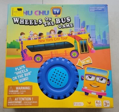 NEW CHU CHU TV WHEELS ON THE BUS MATCHING FAMILY BOARD GAME DREAM THEATRE! A120 - Image 1 of 2