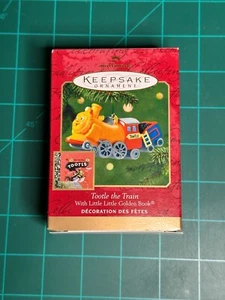 Hallmark Andenken Ornament: 2001 TOOTLE The TRAIN LITTLE LITTLE GOLDEN BOOK - Bild 1 von 12