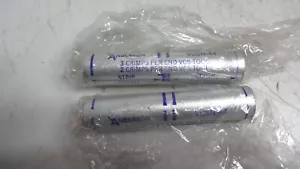 (2) Anderson VCSN-44 Aluminum Overhead Line Splice Crimp Partial Tension VCSN44 - Picture 1 of 6