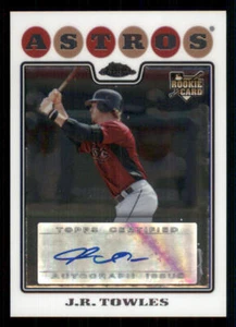 2008 Topps Chrome #221 J.R. Towles AU RC - Picture 1 of 2