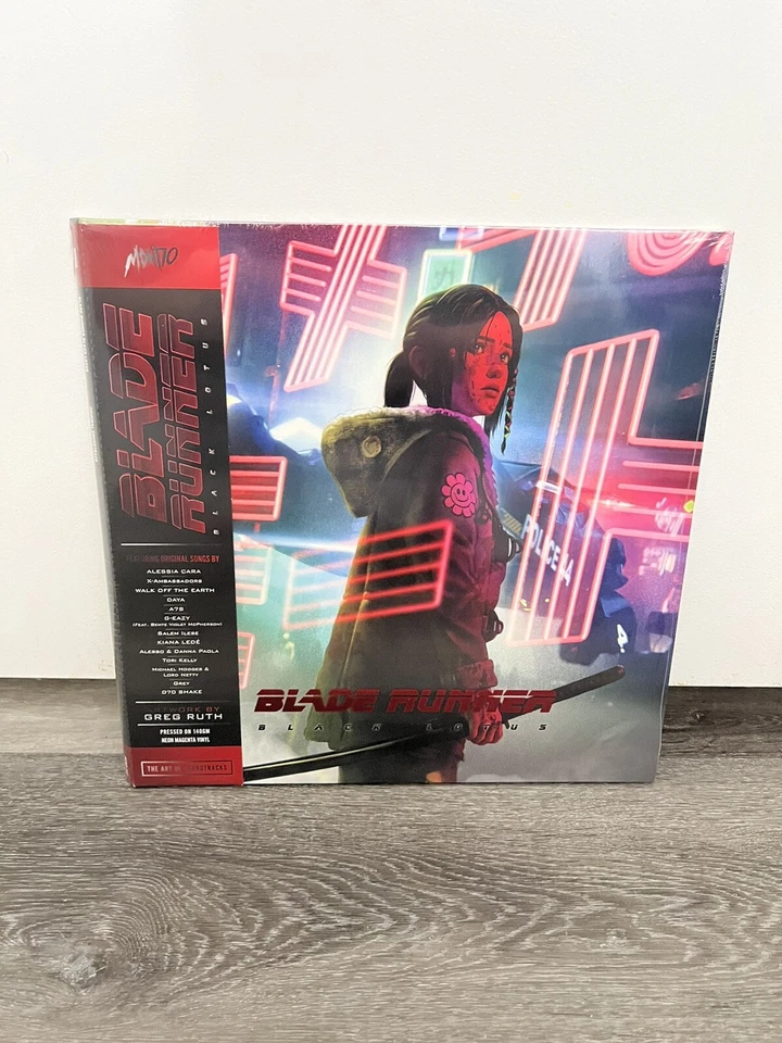 MONDO Blade Runner Black Lotus Original Soundtrack Neon Magenta Color Vinyl NEW - Image 1 of 1
