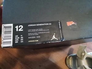 Size 12 - Jordan Generation 23 Light Bone 2018 - Picture 1 of 12