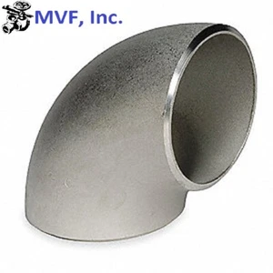 1-1/2" Schedule 10 Short Radius Butt Weld 90° Elbow 304 Stainless SB010828304 - Picture 1 of 4