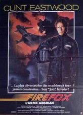 FIREFOX - EASTWOOD / PLANE / JET - ORIGINAL LARGE FRENCH MOVIE POSTER