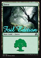 MTG Shadows over Innistrad SOI Choose your foil basic land - M/NM Buy 2 save 25%