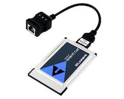 Linksys PCMCIA 10/100 Fast Ethernet LAN PC Card PCMPC100 Complete Kit in Box - Image 1 of 1