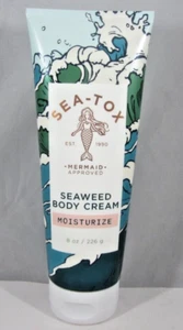 Bath & Body Works 8 oz Moisturize Seatox Sea-Tox Seaweed Body Cream - Picture 1 of 6