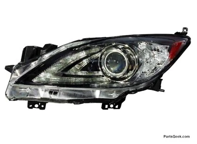 Pair of 2013 Mazda 3 Headlight Lens Housing 316-1139LMUSHD2 and 316-1139RMUSHD2  - Image 1 of 4