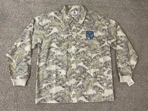 New Men Disney World Jungle Cruise Safari Spirit Jersey Cotton Linen Rare L $120 - Picture 1 of 14