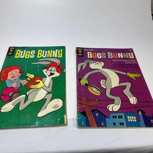 Bugs Bunny Gold Key Comics 97 And 114 Ungraded - Picture 1 of 12