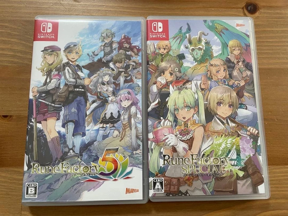 Nintendo Switch Rune Factory 5 и Rune Factory 4 специальный комплект комплект Deluxe - Изображение 1 из 3
