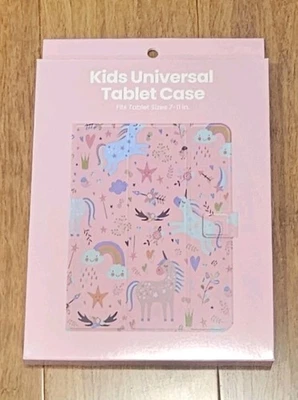 Kids Girls Unicorn Universal Tablet Case Fits Tablet Sizes 7-11 Inches NIB - Image 1 of 4