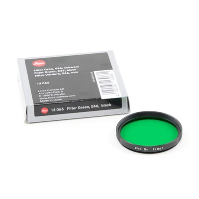 LEICA E46 GREEN FILTER + BOX 13066 #5239 - Image 1 of 4