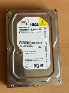 Magnetic Data Technologies 160GB 3.5" Desktop Hard Drive MD01600-BJDW-RO - Picture 1 of 4