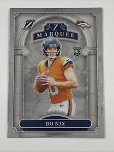 2024 Panini Zenith Football BO NIX Rookie Z Marquee RC Insert #4 Denver Broncos - Picture 1 of 5