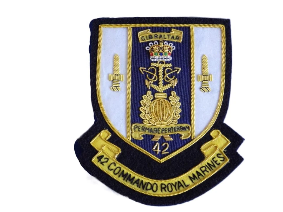 42 Commando Royal Marines ( RM ) Blazer Badge - Image 1 of 1