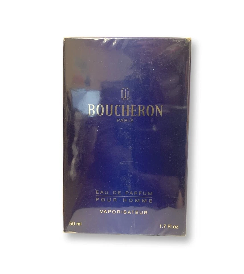 Boucheron Pour Homme 1,7 OZ eau de parfum spray colonia para hombres 50 ml de colección nuevo en caja Foto 1 de 1