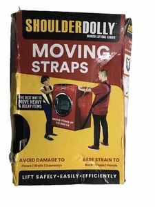 ShoulderDolly Moving Straps 2 Person Lifting & Moving System 1size Fits All - Picture 1 of 3