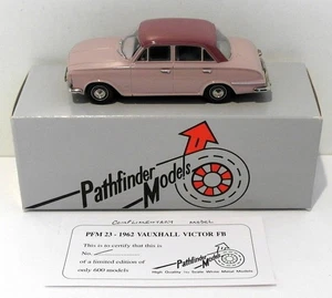 Pathfinder Models 1/43 Scale PFM23 - Vauxhall Victor FB - 2-Tone Pink - Picture 1 of 4