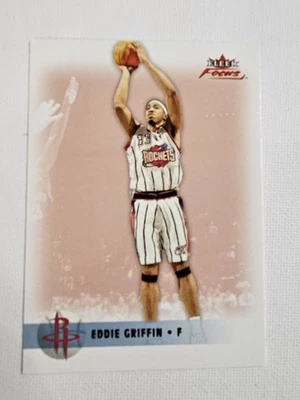 Fleer Focus Eddie Griffin Century Edition 2003/100 Houston Rockets Seton Hall Foto 1 de 3