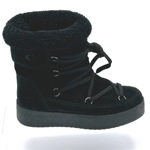 Botas de plataforma La Canadienne talla 36 EE. UU. 4,5 negras gamuza piel de oveja esmerilado $395 - Imagen 1 de 13