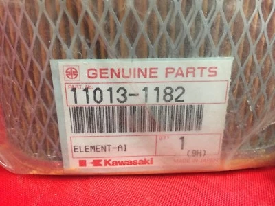 KAWASAKI MULE 2010 2020 MULE 1000 AIR FILTER NOS LOT OF 2 11013-1182 99996-1149 - Image 1 of 4