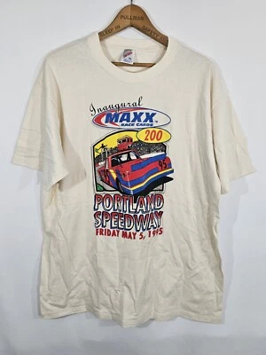 Camiseta De Colección Jerzees Portland Oregon Speedway Inaugural Super Truck NASCAR XL Foto 1 de 4