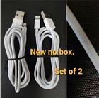 Genuine  Apple Lightning To Usb Cable (1m) Mxly2am/a  A1480 Set Of 2