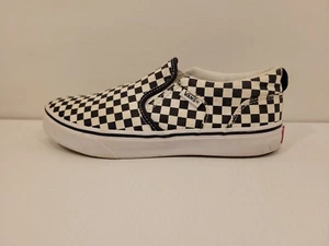 Cool! Kids VANS CLASSIC CHECKERED Slip-On Sneakers - Shoe Size US Youth 6 M - Picture 1 of 8