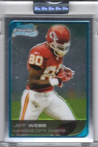 Bowman 2006 cromo novato #76 Jeff Webb/519 - casi nuevo- como nuevo - Imagen 1 de 2