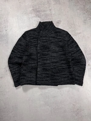 Cárdigan tejido Dries Van Noten para hombre chaqueta de diseñador con botones de lana talla XL raro Foto 1 de 4