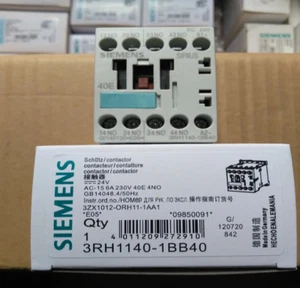 1Pcs New Siemens contactor 3RH1140-1BB40 3RH1 140-1BB40 - Picture 1 of 3