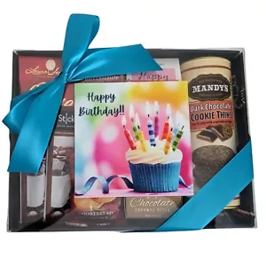 Happy Birthday Coffee and Cookies Gift Box - Birthday Gift For Men and Women - Picture 1 of 5