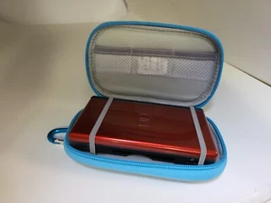 Nintendo DS lite Soft Blue Travel Bag Carry Case Purse + Belt loop & Clip - Picture 1 of 7