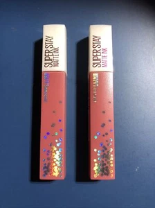 Lápiz labial líquido tinta mate Maybelline New York 405 Guest of Honor Super Stay, 2 un. - Imagen 1 de 1