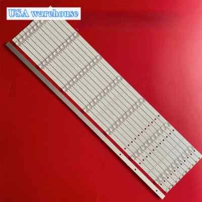 12Pcs LED strips  For 75UD6200 75PFL5604/F7 303HX750011 GC75D07-ZC23AG-04  - Image 1 of 4