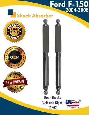 OE Rear Shocks for 2004-2014 Ford F-150 HD Coil Over 4WD Lifetime Warranty - Изображение 1 из 4