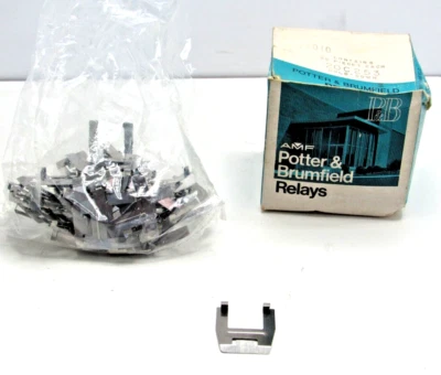 (50)  AMF Potter & Brumfield 1010 20C 253 Hold Down Clips #BB - Image 1 of 4