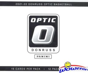 2021/22 Panini Donruss Optic Basketball EXCLUSIVE JUMBO FAT CELLO Box-180 Cards - Picture 1 of 2