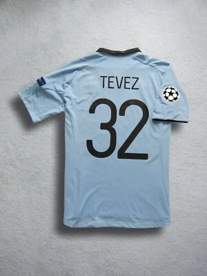 12/13 Manchester City TEVEZ Soccer Jersey Football Shirt [XL] ***AUTHENTIC*** - Image 1 of 4