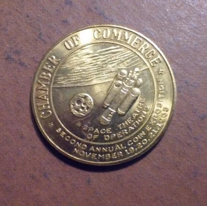 Hawthorne California Incorporated 1922 Chamber Commerce 2nd Coin Expo Token 1965 - Picture 1 of 4
