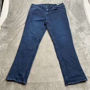 Joe's Brixx Jeans Men's 36x30 Blue Denim Dark Wash Stretch Straight Leg Zip Fly - Picture 1 of 13
