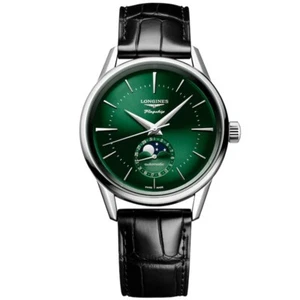 New Longines Flagship Heritage Moonphase Men's Watch L48154022 - Picture 1 of 3
