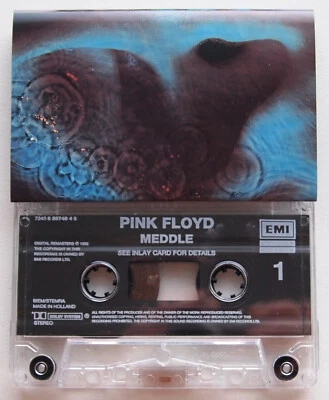 PINK FLOYD - MEDDLE (EMI TCEMD1061) 1994 UK CASSETTE TAPE REISSUE REMASTERED - Image 1 of 3