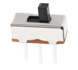 2 Position 3mm SPDT Mini Micro Slide Toggle Switch Vertical Panel PCB Mount - Picture 1 of 7