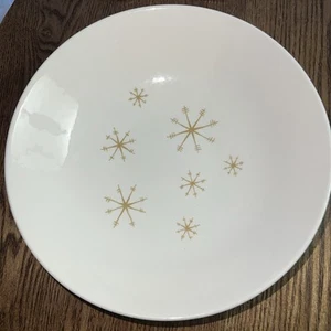 VINTAGE Royal China Star Glow Atomic Starburst Serving Bowl 1950's MCM 9” - Picture 1 of 6