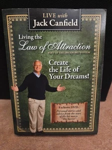 Live with Jack Canfield 3 DVD Set Living the Law of Attraction new - Picture 1 of 6