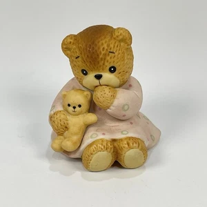 ENESCO Lucy & Me orsacchiotto bambina con orsacchiotto Lucy Rigg 1985 - Foto 1 di 7