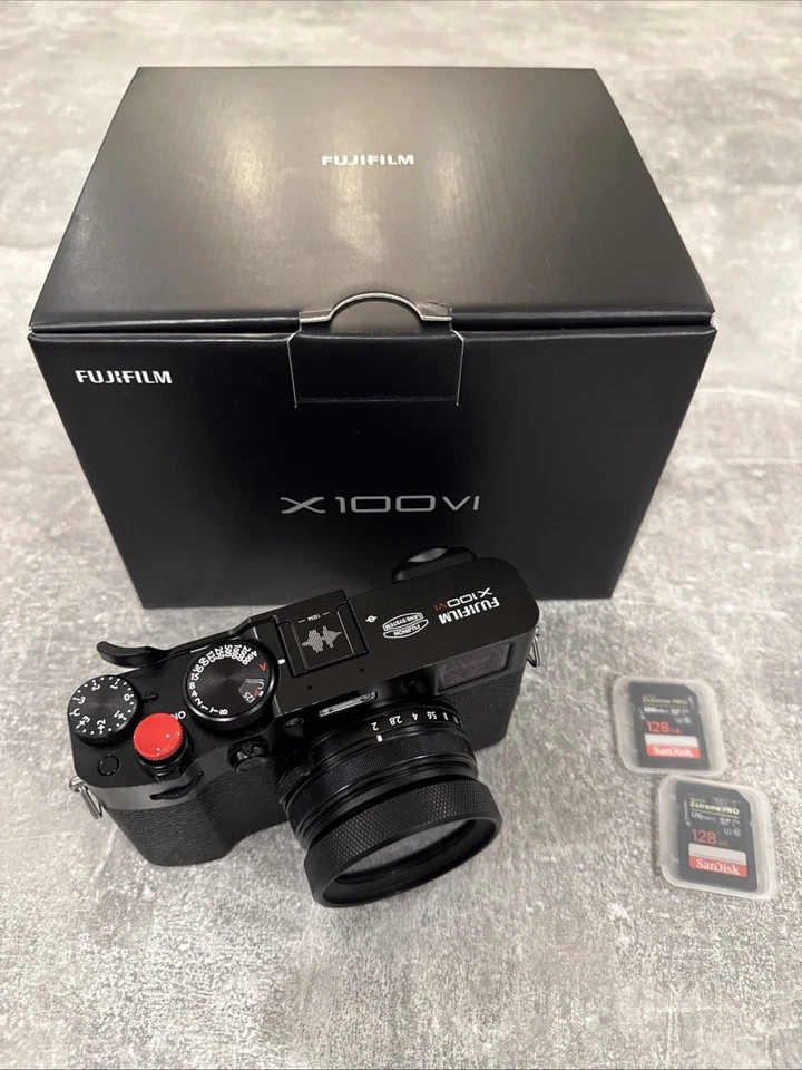 Fujifilm X100VI Compact Camera - Black - Image 1 of 4