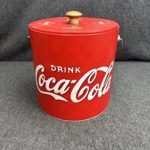 Coca Cola Sammlerstück Eiskübel sehr guter Zustand 2003 Blechgriff - Bild 1 von 7